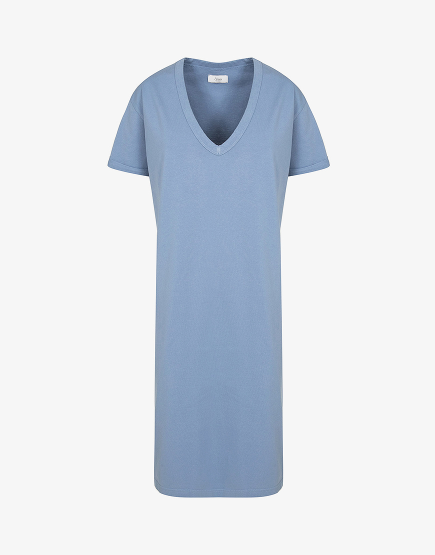 Âme Darco shirt jurk infinity blue