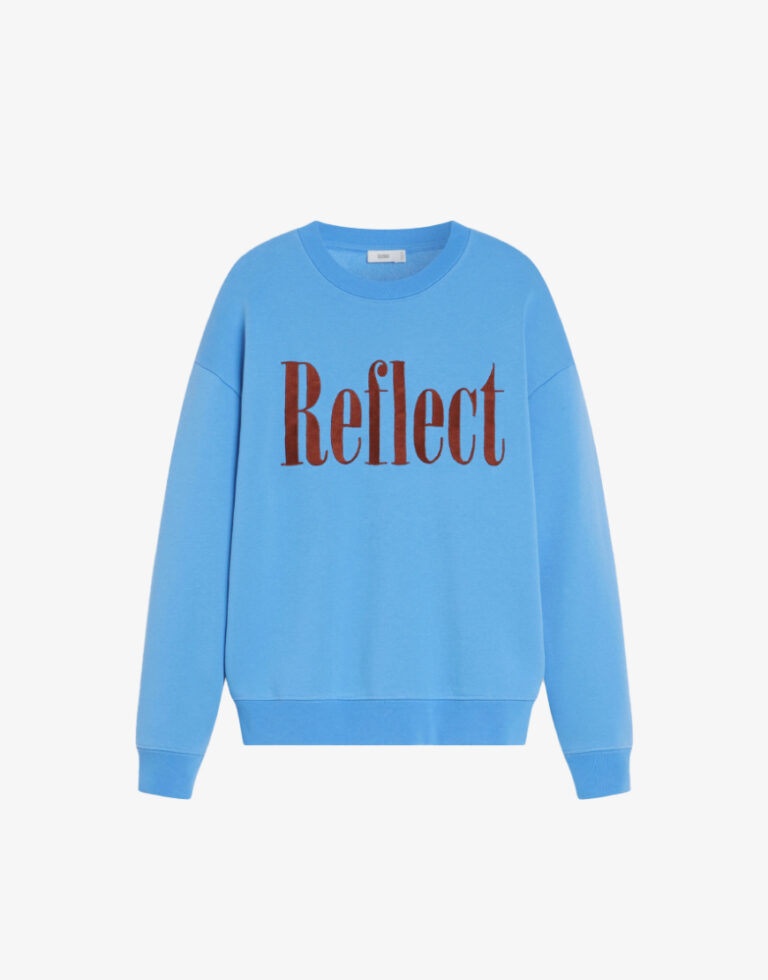 Closed reflect sweater placid blue