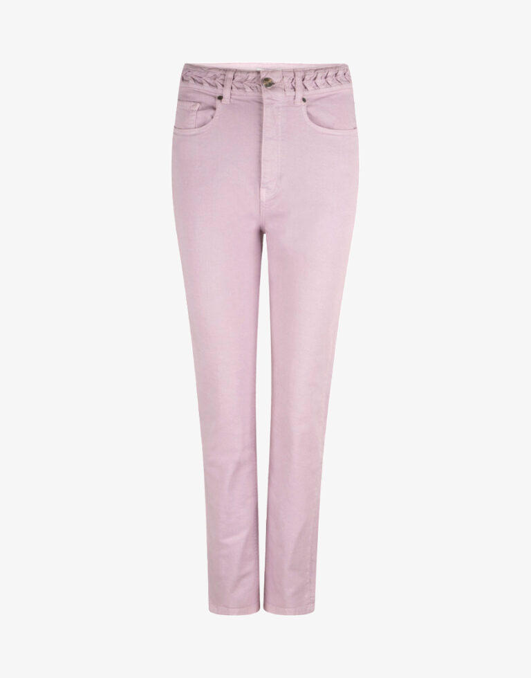 Dante 6 Milly braided jeans faded lilac