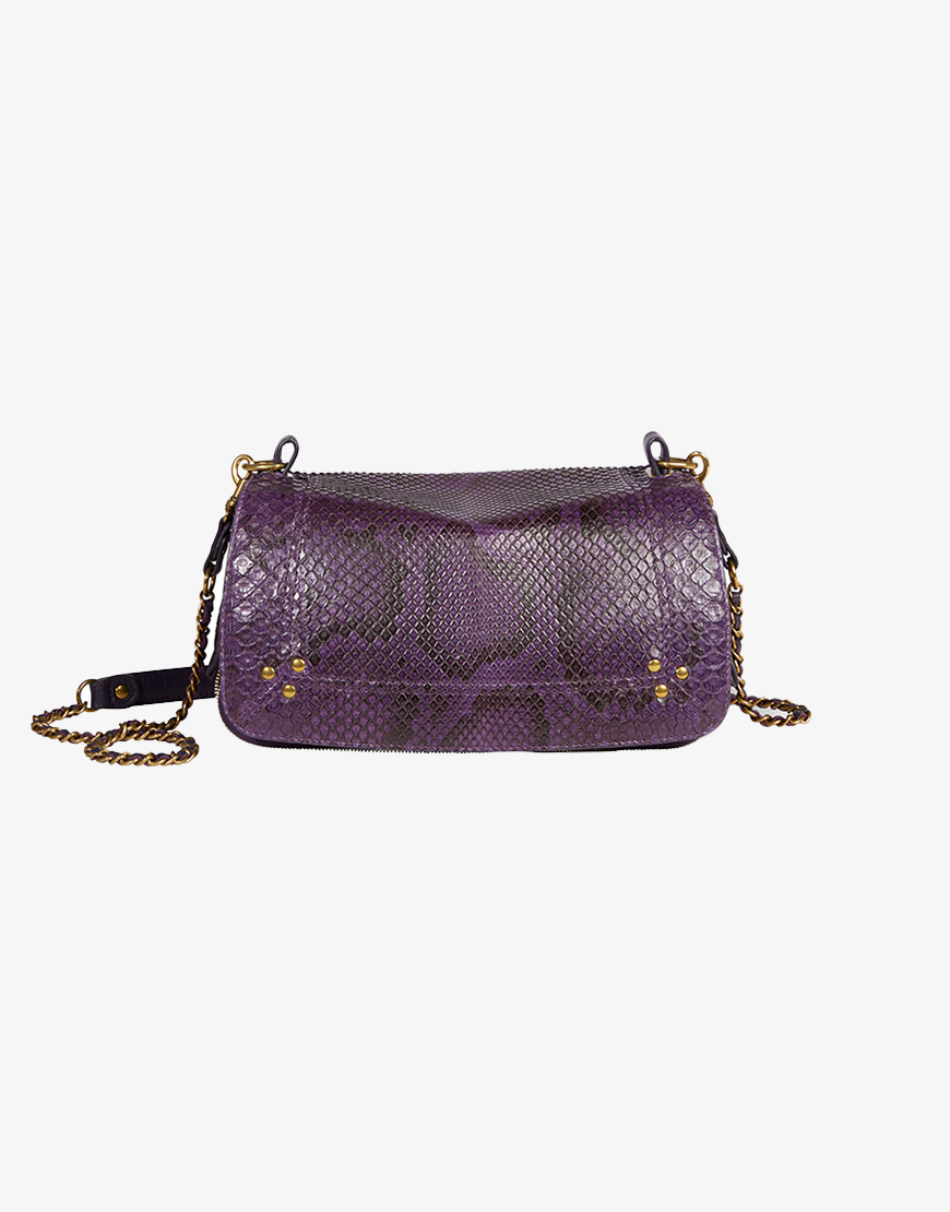 J R Me Dreyfuss Bobi Python Tas Prune De Nieuwste Style Secret