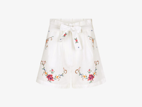 Berenice Serena short wit - S-36