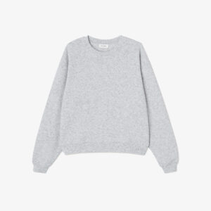 American Vintage Evona sweater gris clair chine - L-40