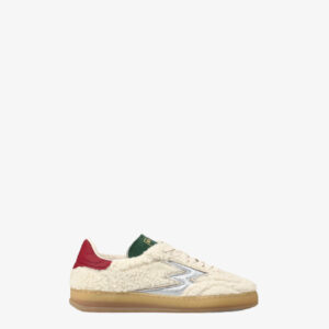 Moaconcept Club flash limited edition teddy sneakers silver logo white - 39