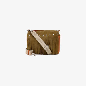 Bellerose Soboto suede tas camel