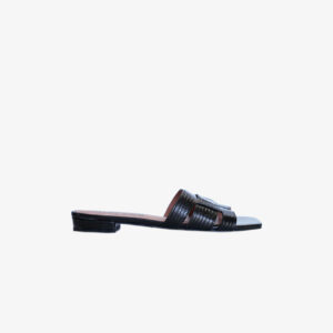 Bibi Lou Holly lizard slipper black - 39