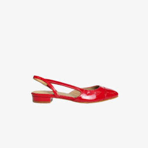 Toral Luisa monocolor slingback ballerina rojo pasion - 39