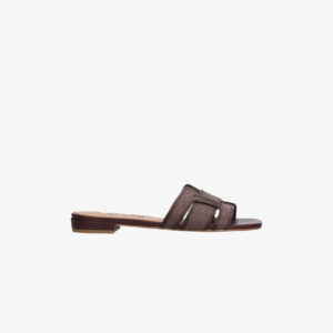 Bibi Lou Holly raffia slipper brown - 39