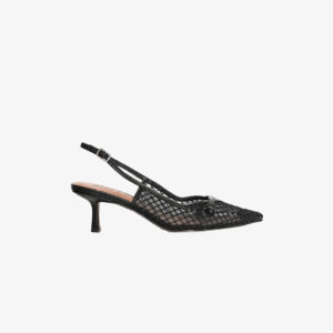 Bibi Lou Xayah mesh slingback pump black - 39