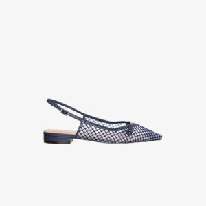 Bibi Lou Xayah mesh kid slingback ballerina navy - 40