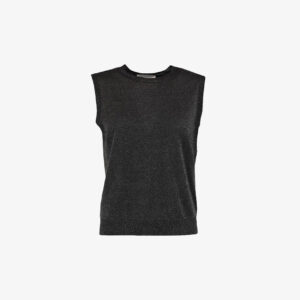 Absolut Cashmere Cataleya glitter top black - M-38