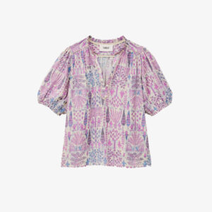 Ba&sh Pueblo rose blouse print - L-40