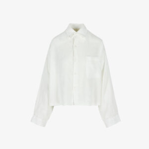 RAE Nikki cropped blouse white - L-40