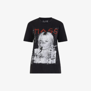 Elite Utee kate moss shirt vintage charcol - M-38