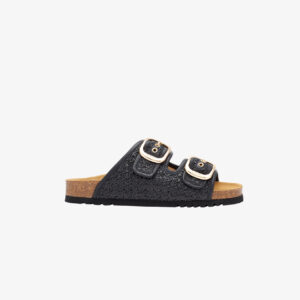 Scholl Noelle raffia sandaal black - 40