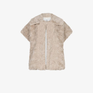 Ruby Tuesday Iann fake fur gilet sand - M-L