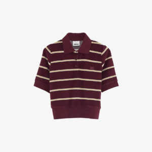 Bellerose Crixus polo streep bordeaux - L-40