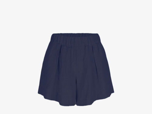 RAE Kelly short linnen indigo - M-38