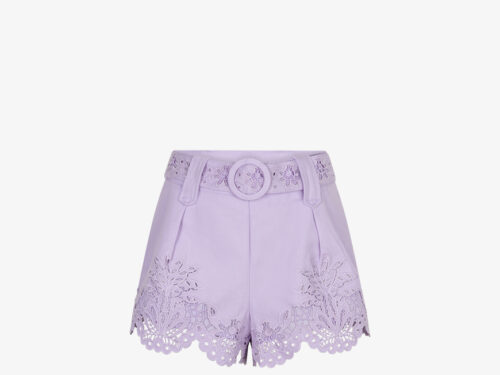 Farm Rio Geometric richelieu twill midi short - 28