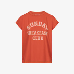 Bowery nyc shirt sunday breakfast orange - L-40