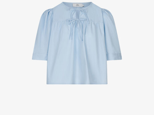 Ruby Tuesday ieline poplin blouse light blue - M-38