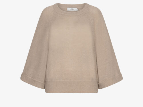 Ruby Tuesday Veluse knitted top new wheat - M-38