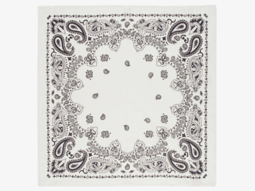 Destin cotton bandana white